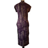 Bottega Veneta Purple Pure Wool Dress Size 38 IT / XS