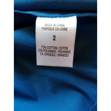 Theory Navy Cotton Blend Dress Size 2 / XS