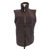 Schoffel Men's Brown Zip Fleece Gilet Size S