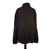 Fred Perry Men's Black Half Zip Sweatshirt Size 3XL