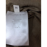 Stella McCartney Khaki Knitted Wool Silk Dress Size 38 IT 6 UK