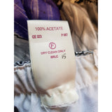 Claudia Fashions Grey Purple Floral Print Dress Size 14