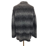 Monsoon Black Grey Stripe Knit Long Jumper Size L