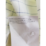 Hugo Boss Men's Yellow Check Shirt Size 2XL