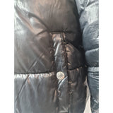 Calvin Klein Jeans Women's High Gloss Puffer Jacket - Black Size 16
