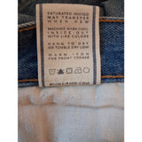B Sides Women's Blue Patchwork Jeans Size W31 L29