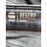 G STAR Skinny Men's Grey Jeans Size W30 L30