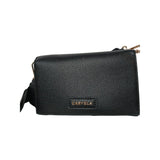 Carvela Black Crossbody Bag Women's Shoulder Handbag Gold Hardware size 19cm×13cm