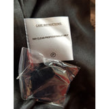 Centigrade Women's Black Grey Faux Fur Coat Size L.