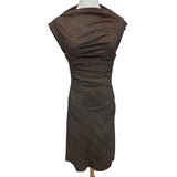 Bottega Veneta Brown Wool Dress, Size 38 IT / XS
