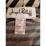 Joseph Ribkoff Women's Black Grey Jersey Tunic Size 18