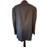 Isaia Napoli Mens Grey Wool Suit Size 46R RRP $2,246