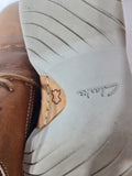 Clarks Men's Tan Brown Leather Casual Shoes Size 7