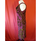 Marks & Spencer Mulberry Floral Print Dress Size 12