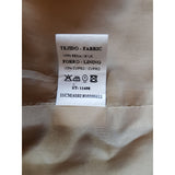 Carolina Herrera Gold Skirt Suit Size 12 UK 40 EU