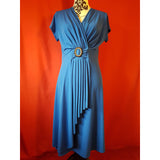 AI Paradise Blue Dress Size M