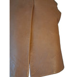 Boss Hugo Boss Womens Brown Leather Skirt Size 14