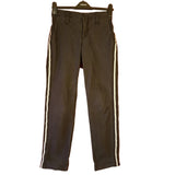 Zadig & Voltaire Women's Side Stripe Black Trousers Size 34 / XS
