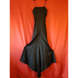 Anoushka G. Black Floral Embellished Ocassion Long Dress Size 10