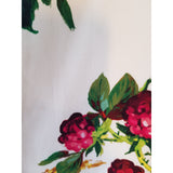 Dolce & Gabbana White Floral Print Skirt Size 40 IT 8 UK