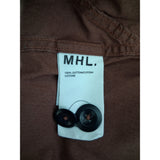 MHL. Margaret Howell Womens Brown Cotton Shirt Size S