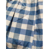 HIGH Blue White Check Skirt Size 10