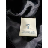 Debenhams Women's Black Embroidered Jacket Size 12