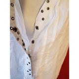 Zadig & Voltaire Women's White Top Size L