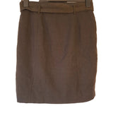 Farhi By Nicole Farhi Black Belted Skirt Size 10