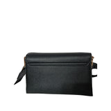Carvela Black Crossbody Bag Women's Shoulder Handbag Gold Hardware size 19cm×13cm
