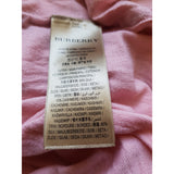 BURBERRY Women's Pink Silk Cashmere Jumper Size XL