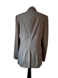 PS Paul Smith Mens Grey Pinstripe 100% Wool Blazer Suit Jacket Size 42 R