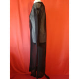 Allsaints Women's Misha Black Net Long Open Front Cardigan Size XS RRP£159.