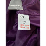 Bonmarche Womens Purple Trench Coat Size 20