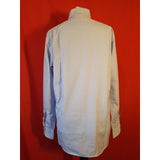 William Grabtree & Sons Men's Sky Blue Poplin Shirt Size 15 1/2