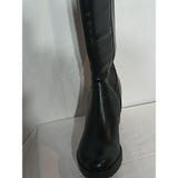 Graceland Womens Black Knee High Boots Chunky Block Heel Platform size5.5