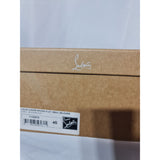 Christian Louboutin Louis Junior Spikes Suede Low-Top Sneakers (Black) Size 7