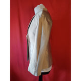 Carolina Herrera Gold Skirt Suit Size 12 UK 40 EU