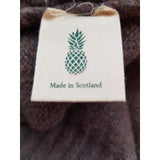 DARZI Grey Lambswool Jumper Size S