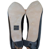 SANDERS Womens Black Size7 1/2
