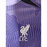 Official Nike Liverpool FC 2023/24 Third Football Shirt Purple Size 12 Years