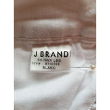 J BRAND Women's White Skinny Leg Jeans Size 26