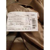 Harrods Knightsbridge Black Beige Mini Check Jacket Blazer Size 56