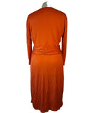 Issa Red Pure Silk Dress Size 14