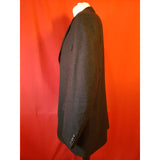 Canali Men's Black Wool Blazer Size 58