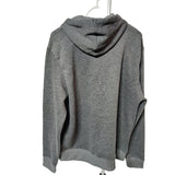 Firetrap Mens Grey Graphic Print Hooded Sweatshirt Pullover Jumper Size XXL