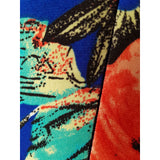 Gina Bacconi Navy Red Floral Print Maxi Dress Size 12