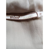 Mint Jodi Arnold Light Grey 100% Silk Dress Size 4 US 8 UK