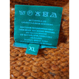 Aram Wollen Mills Brackloon Tweed Roll Neck Ladies Sweater - Orange Size XL