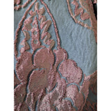 Burberry Blackcurrant Embroidered Skirt Size UK 8